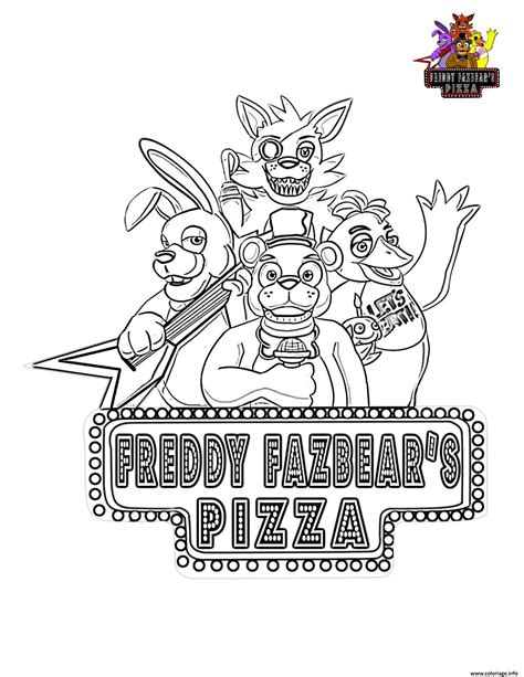 coloriage fnaf|fnaf coloring sheet.